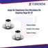 Juego De Chapeton Re-07 P/Llave Empotrar Rugo