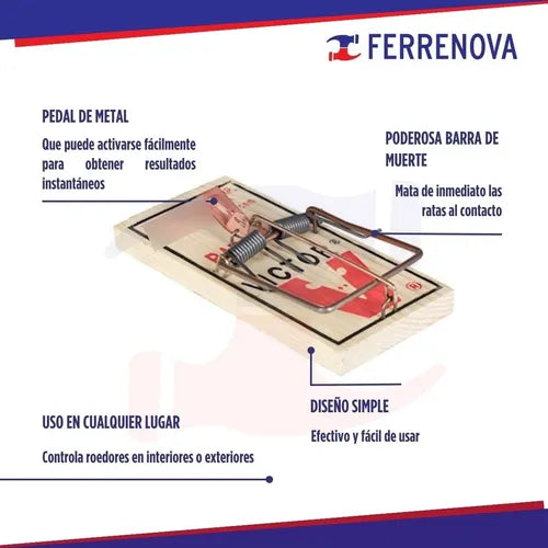 Trampa De Ratón Grande Víctor