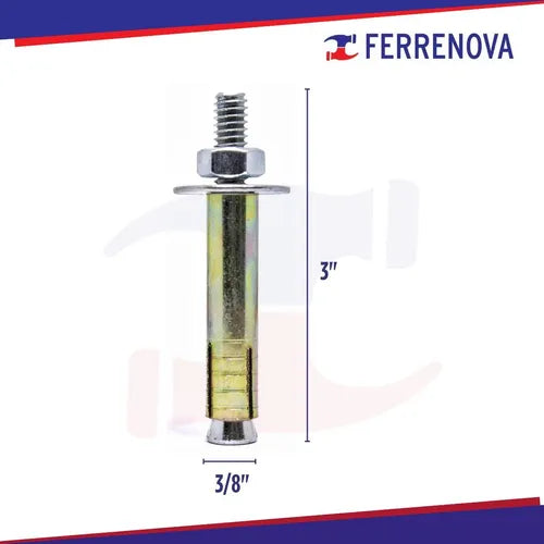 Taquete Anclo Tx 3/8" X 3"