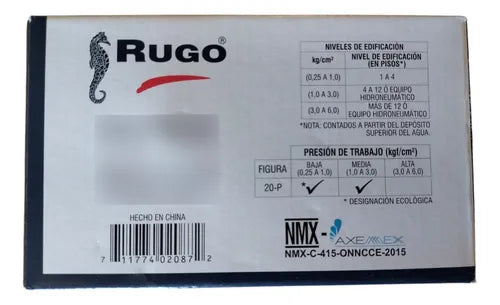 Mezcladora Para Lavabo 20-P Manerales Pirulí Rugo