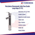 Mezcladora Monomando Satin 23-Tls Rugo