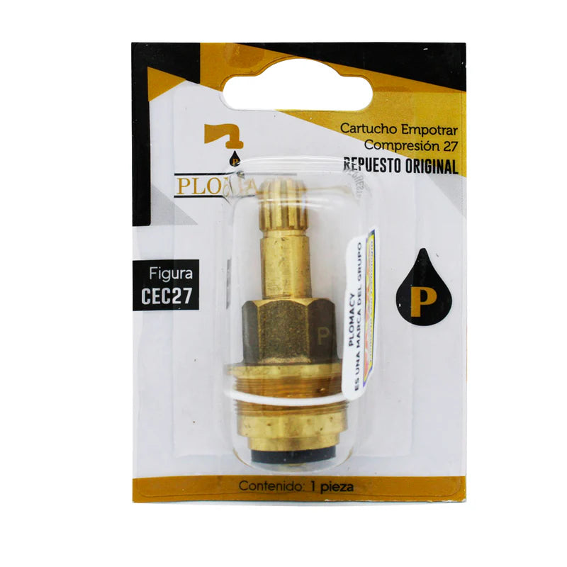 Cartucho Empotrar Compresion 27 Fama Cec27