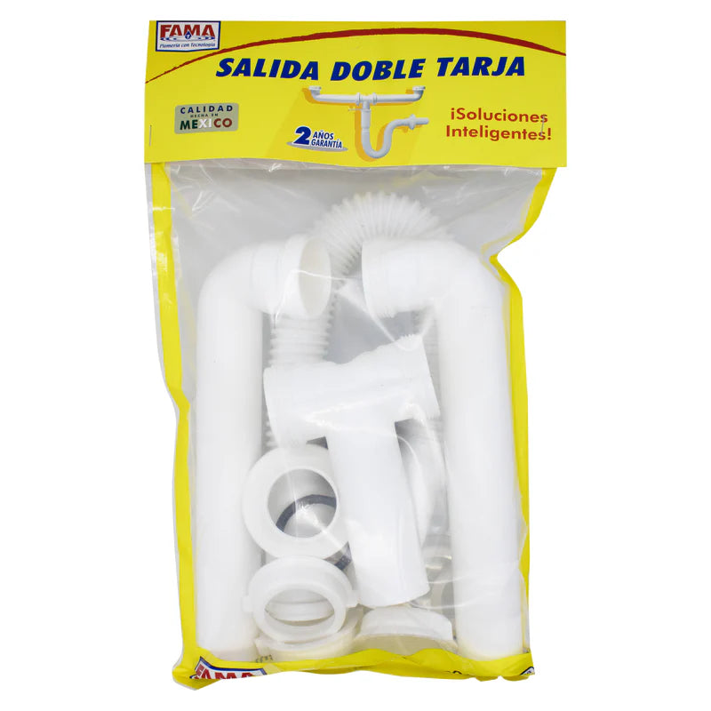 Salida Doble Tarja Con Cespopractik Fama 2239