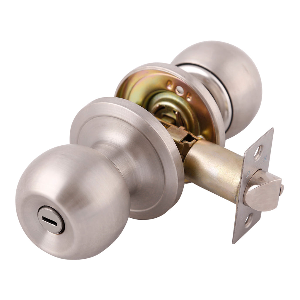 Cerradura tubular s/llave 6618 Acero Inoxidable DEXTER