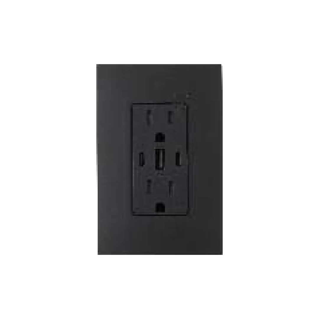 Contacto y USB 25455-068 Negro S25 Simon