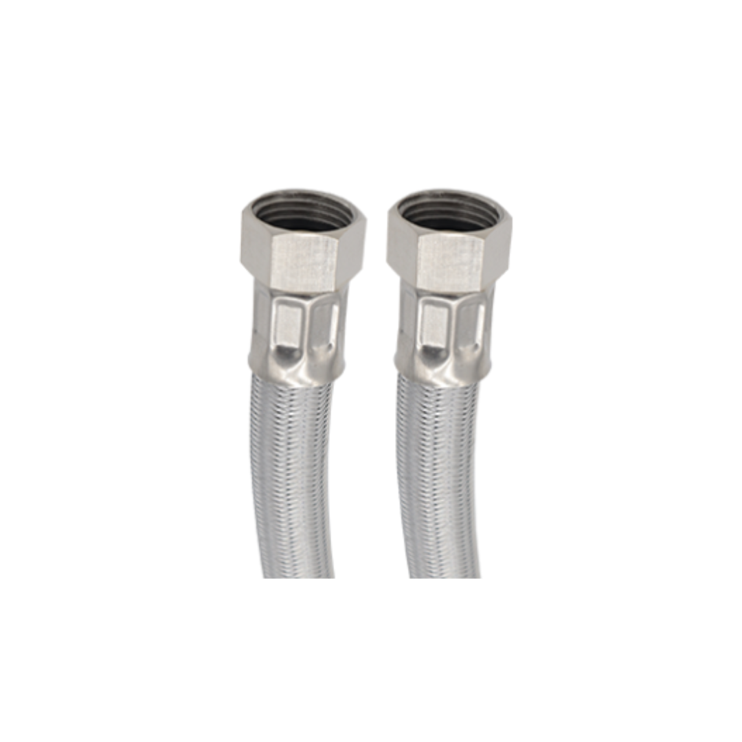 Manguera Para Boiler 3/4X3/4X60Cm Acero Inoxidable Cnx