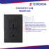Contacto y USB 25455-068 Negro S25 Simon