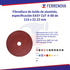 Lija De Disco 4 1/2" 1379 Grano 80 Tenazit Easy-Cut