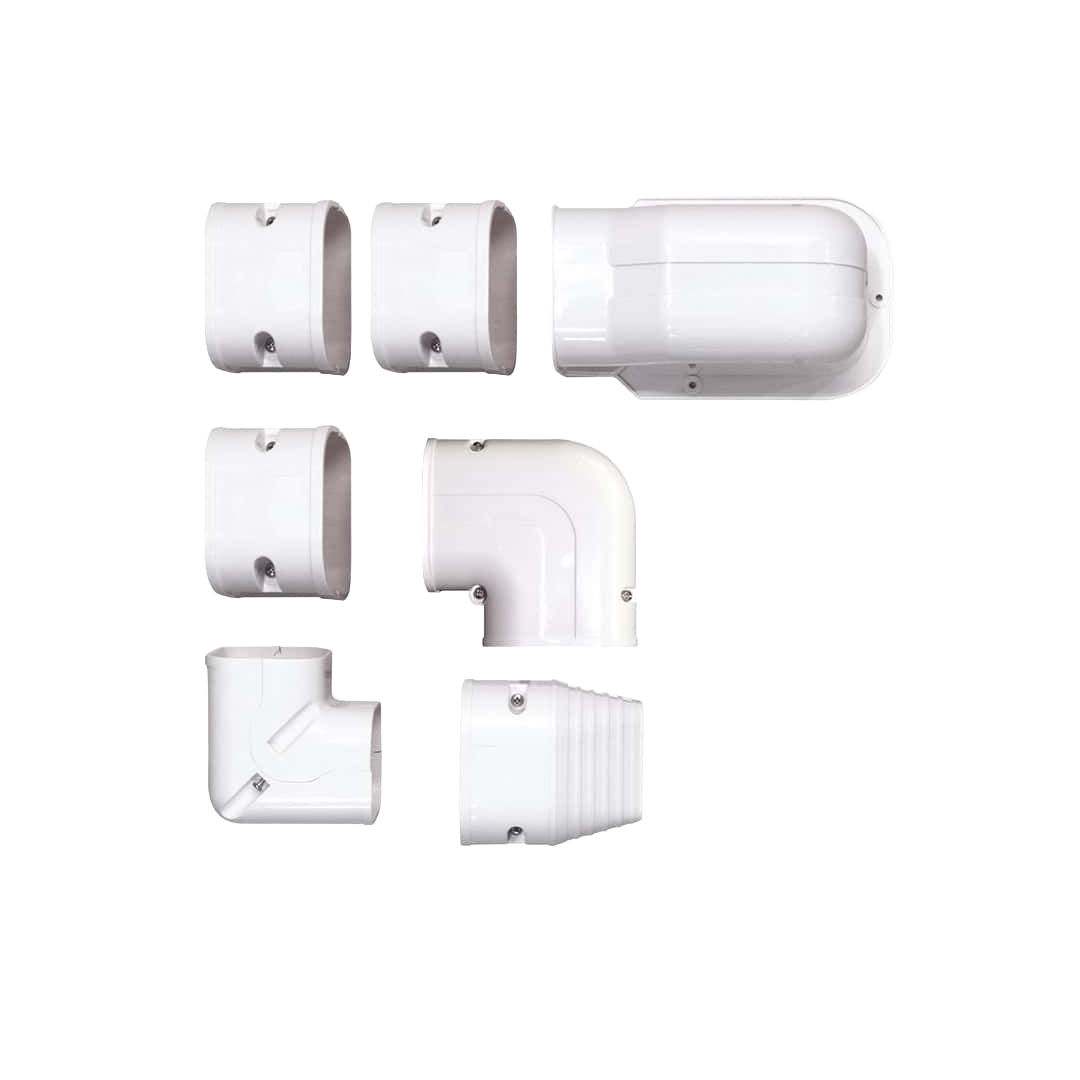 LETAS PVC 3"  KIT BCO P/INST.A.C. CLUXER