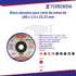 Disco Corte Metal Tipo 41 7" 2018 Easy Cut