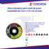 Disco P/Corte Acero Inox 41/2 3302 Austromex