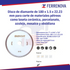 Disco Diamante Blanco Rin Continuo 7"X1.6M 816 Easy Cut Austromex