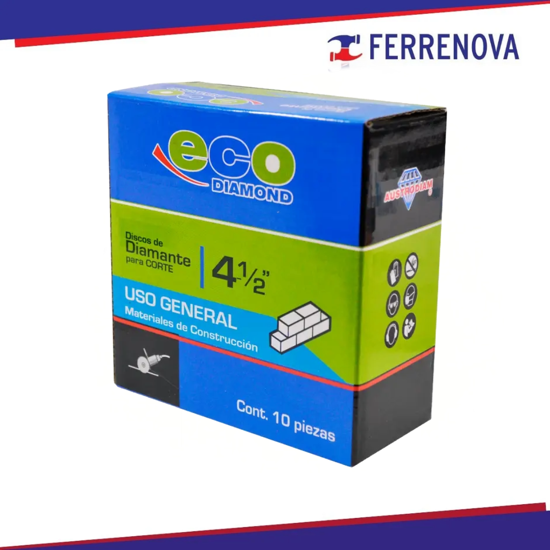 Disco De Diamante Turbo de Uso General 41/2 3254 Austromex