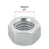 Tuerca Hexagonal Galv. Tue-1/2 Fiero 44552 (Bolsa de 50 Piezas)