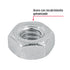 Tuerca Hexagonal Galvanizado Tue-1/4 Fiero 44548 (Bolsa de 250 Piezas)