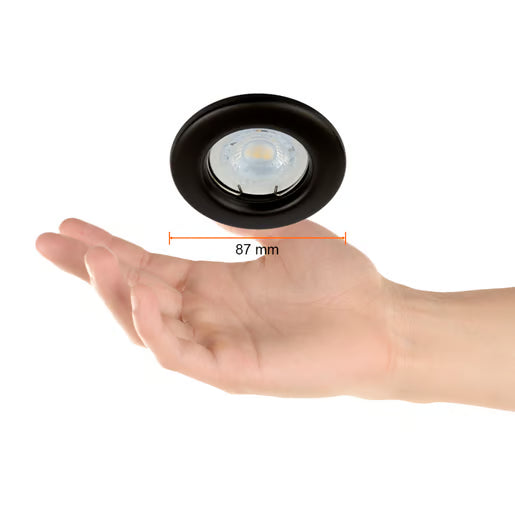 Spot Empotrado Negro YD/220/N Tecnolite