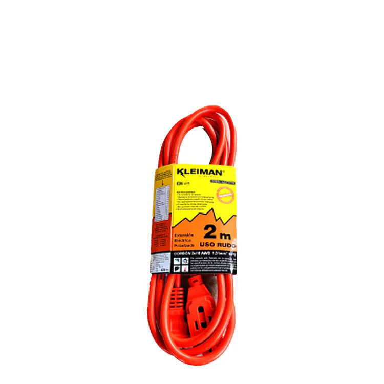 Extensión Uso Rudo 2Mts 127V Ext-015 Kley