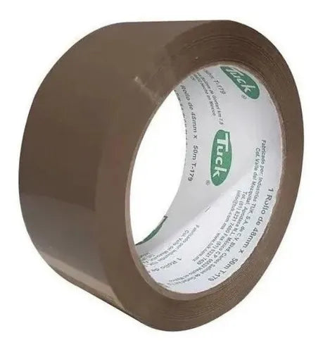 Cinta Para Empaque 179 48Mmx150Mts Canela Tuk