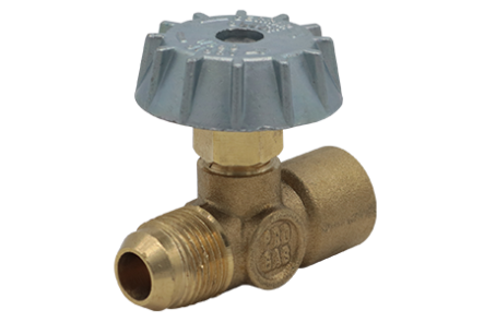 Valvula Aguja Para Gas 3/8X1/4 Cnx VAHM1006